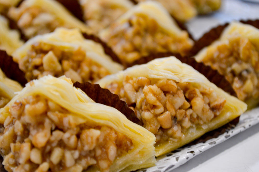 TRIÁNGULO DE ALMENDRA CON MIEL