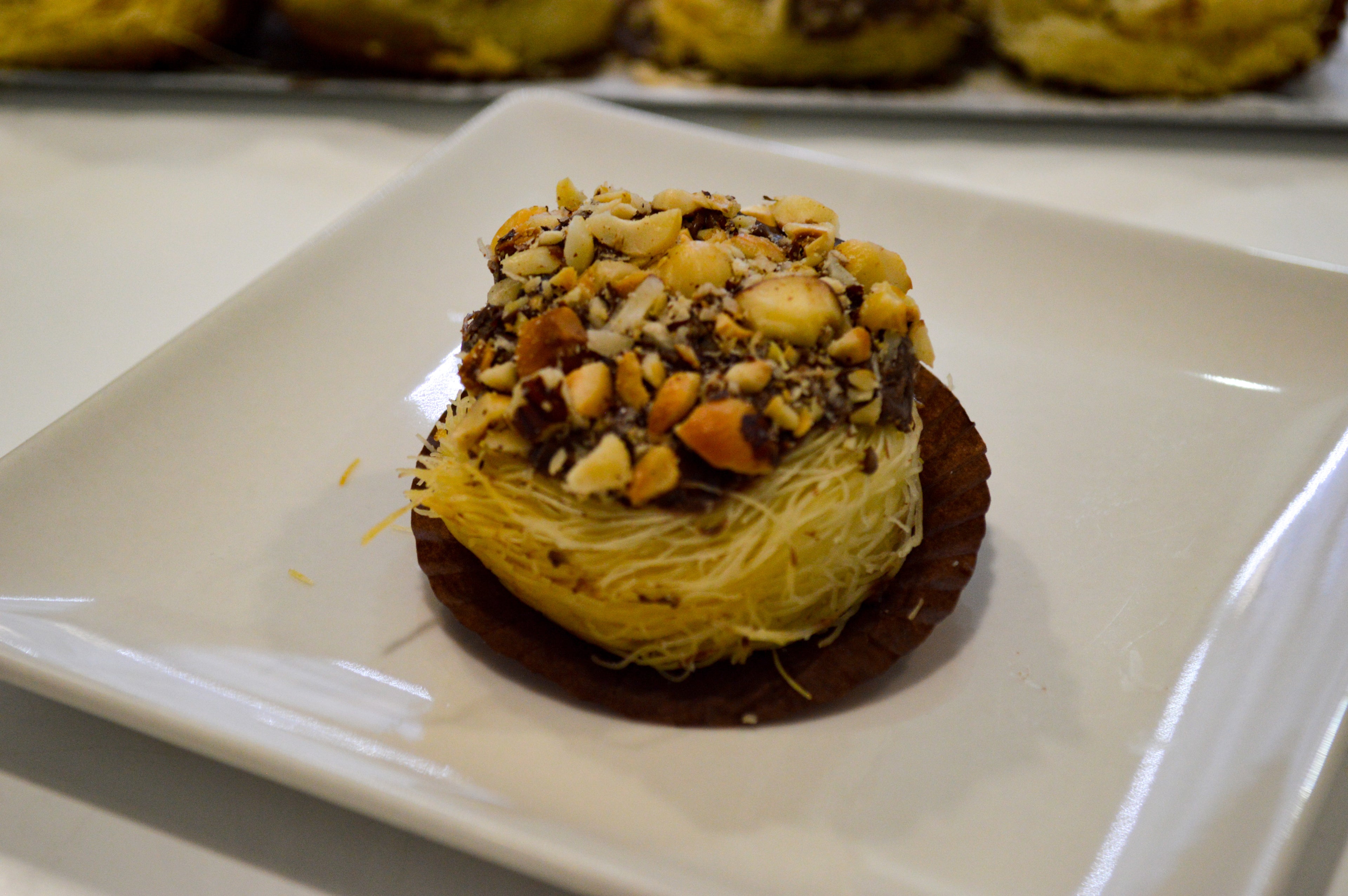 NIDOS DE AVELLANA CON CHOCOLATE